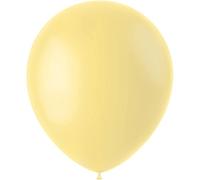 Folat - Palloncini Giallo Polvere Opaco 33 cm - 100 pezzi