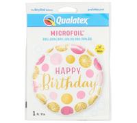 Folat - Palloncino Foil "Buon Compleanno!" Punti - 45 cm