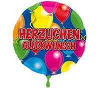 Folat - Palloncino Foil 'Herzlichen Glückwunsch' - 43 cm