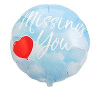 Folat - Palloncino Foil Mi manchi! Blu - 45 cm