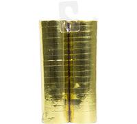 Folat - Serpentine metalliche color oro 4m - 2 pezzi