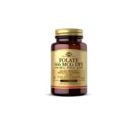 Folato 666 mcg DFE (acido folico 400 mcg) 250 Compresse Solgar