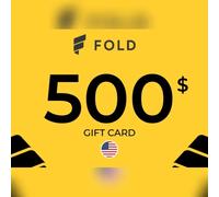 Fold Bitcoin Gift Card 500 USD Key - UNITED STATES