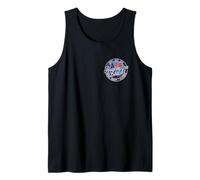 Fold Huntington Beach Surf City a 2 lati, badge vintage surf Canotta