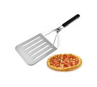 Foldable 430 Stainless Steel Pizza Cake Spatula Pizza Peel Slotted Spatula, Size L (BPA-Free, No FDA
