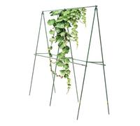 Foldable A-Frame Cucumber Trellis Set, Raised Bed Garden Plant Support For Climbing Vegetables, Outdoor Grow Support For Tomatoes, Squash, Beans, Peas, And Vining Plants, Efficient Climbing