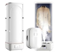 Foldable and Portable Steam Drying Machine Automatic Ironing Machine,Collapsible Space Saver with Odor Removal,Perfect for Suits Delicates