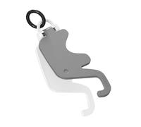 Foldable Animal Phone Mount - Cute Elephant Design, Compact Lazy Holder, Durable Keychain Clip | Office Workspacee Arrangement, Bedroom Gadget Placement, Jurney Travel Companion, Study Table