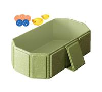 Foldable Baby Bathtub, Essentials For Newborns, Large Toddler Bath Tub, Non-Slip Portable Colapsible Shower Basin, Including Floating Toys And Balls, Indoor Outdoor Bathing Tub 0-8 Years Boys Girls