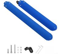 Foldable Bike Mudguard 14-22 Inch Adjustable Angle(Blue) | Collapsible design, saves space, fits backpacks, ideal for commuters and travelers