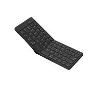 Foldable Bluetooth Keyboard, Universal Folding Keyboard for Mobile Phones and Tablets, Can Easily Switch Up to 3 Devices