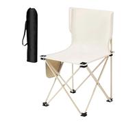 Foldable Camping Chair, Portable Beach Chair with 286 Lbs Weight Support, Camping Gear with Storage Bag for Travel, Picnic, Outing, Festival, Hiking, Backpacking, and Fishing
