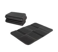 Foldable Camping Sleeping Foam Mat Cuscino da spiaggia for campeggio for sedile trekking Tappetino seduta pieghevole impermeabile for viaggi picnic all'aperto(Black)