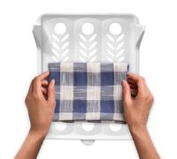 Foldable Clothes Board, Organizer Storage Tray, 13x10.05x1.58 Inches Clothing Divider with Stackable, Tank Top Organizer, Space-Saving Accessory with Design, Wardrobe Storage Tool for Closet