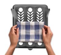 Foldable Clothes Board, Organizer Storage Tray, 13x10.05x1.58 Inches Clothing Divider with Stackable, Tank Top Organizer, Space-Saving Accessory with Design, Wardrobe Storage Tool for Closet