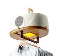 Foldable Clothes Dryer, Portable Dryer with Remote Control, Fast Drying Machine, Efficient Clothing Wringer for Home, Dorm, Apartment, Rv, Compact Warm for Small Spaces