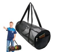 Foldable Diving Bag | Mesh Gear Bag For Snorkel Equipment | Folding Large Capacity Bag Dive Mesh | Playground Sports Equipment Organization Dry Bags For Football, Sports Shoes, Swimwear