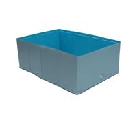 Foldable Dog Pool - PVC Pet Swimming Pool | Wading Pool for Puppy | Puppy Wading Toy with Drain PVC | Dog Bathing Tub | Grooming Bathtub Water Play Supplies for Outdoor Beach Backyard Summer Yard