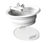 Foldable Face Ice Bath Bowl - Silicone portatile Beauty Tools, Calming Ice Tray for Face Dip with Non-Slip Base, Cooling Facial Immersion Basin, Stress-Relief Skin Calming Tool for Daily Use