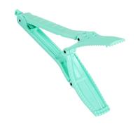 Foldable Fish Gripper Pliers - 8.66 Inch Serrated Teeth Control Clamp | Fishing Tackle Tong, Portable Fish Grabber for , Saltwater, Lake, Kayak, Boat, and Ice Fishing