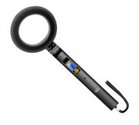 Foldable Handheld Metal Detector, 360 Scanning Portable Detector, Sound and Vibration Alerts, 15.55x5.47x1.26 Inches High Sensitivity Detection Equipment for Security Inspection and Personal Use