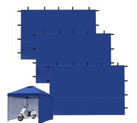 Foldable House, Pop Up Canopy, Canopy with Sidewalls, Sidewall Set for Tent, Tenda Wind Protection Wall, Sidewall with Zipper, Canopy Awning Side Walls, Outdoor Shelter Sidewalls, Tenda Side