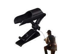 Foldable Ice Fishing Pole Holder - Adjustable Support Tool | 50cm Ergonomic Fishing Rod Stand with Lightweight Aluminum Construction, Metal Accessory with Foldable Design, Outdoor Gear Category