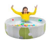 Foldable Kids Pool | Pet Puppy Foldable Swimming Pool | Quick Setup Children Easy Storage Outdoor Fun Pets Bath Tub for Playtime Family Activities