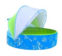 Foldable Kids Swimming Pool Canopy Non Inflatable Outdoor Bath Tub