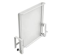 Foldable Kitchen Auxiliary Table - Iron 28x25.5x10.8cm | Wall Mounted Foldable Desk Space-Saving Floating Table | Compact Utility Shelf For Laundry Office Balcony Bedroom RV Apartment Studio Use