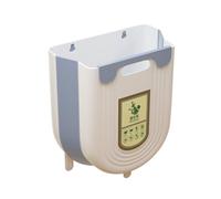 Foldable Kitchen Door Bin, Hanging Trash Can, Kitchen Wall-Mounted Collapsi