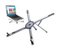Foldable Laptop Stand - Magnetic Aluminum Alloy Lightweight Laptop Holder
