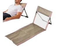 Foldable Lounge Chair - Reclining Lounge Chair, Poolside Mat Recliner, Portable Outdoor Seating | Lightweight Multi Position Resting System For Travel Leisure Equipment For Adults Kids Families
