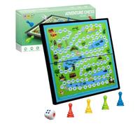 Foldable Magnetic Board Game Set For Family Fun, Travel And Indoor