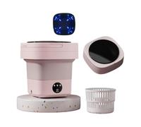 Foldable Mini Portable Washing Machine, Compact Light Travel Washer | Light compact small washer, suitable for students, travelers and apartment residents in dorms, RVs and short trips