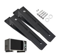 Foldable Oven Rack Bracket Stainless Steel, - Microwave Rack, Adjustable Microwave Shelf, Adjustable Foldable Microwaves Oven Wall Stand, For Home Kitchen Accessories, Ovens Racks Bracket