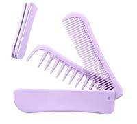 Foldable Pocket Comb - PP portatile doppia testa Styling Comb | Pocket Hairstyle Tool for Home, Travel, Barbershop, Apartment, Hotel, and College Dorm