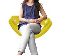 Foldable Pool Recliner Chair, Non gonfiabile Water Hammock Seat, Floating Saddle Lounge for Adults, Men, Women, Relaxing Swim Lounger for Summer Pool Time, 23,62 pollici