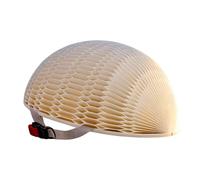 Foldable, Portable Paper Style Cycling with Adjustable Chin Strap for Lightweight Head Protection, Safety for Bike Riding Outdoor Beach Hiking Commuting Men Women Use