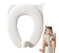 Foldable Potty Seat for Toddler, Travel Toilet Training Seat, 7.01x5.91x2.17 Inches, Portable Non-Slip Cover for Baby, Kids, Children, Compact and Lightweight for Trips