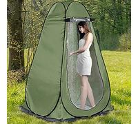 Foldable Privacy Tent for Portable Toilet, Shower And Changing Room Camping Privacy Shelter Tent with Carry Bag for Camping & Beach Lightweight & Sturdy, Easy Set Up Vision