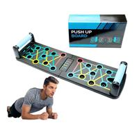Foldable Push Up Board, Addominal Fitness Push-Up Board Multifunctional Home Workout Equipment, Professional Strength Training per uomini e donne