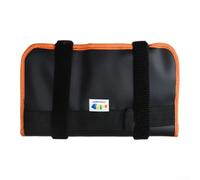 Foldable Saltwater Jig Bag 10 Mesh Pockets Tangle-Free(orange S) | 10 mesh pockets, prevents tangling, per instant per access, foldable design, saltwater resistant