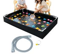 Foldable Sandbox | Outdoor Water Play with Detachable Drain Pipe | Kids San