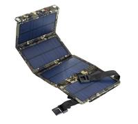 Foldable Solar Panel Charger Power Bank Mobile Phone Outdoor Camping Hiking IP65