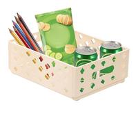 Foldable Storage Crate, Desktop Storage Crate, Small Organizing Baskets, Scalable Storage Solutions Foldable Storage Crate for Efficient Organization in Classroom, Bedroom and Home Use