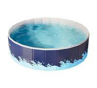Foldable Swimming Pool, Retractable Pool, Non Inflatable Nylon Cloth Design, Space Saving Swim Tool, Foldsplash Swimpools for Outdoor, Water Parties,backyard Fun, Adults, Children