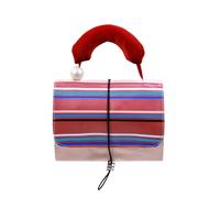 Foldable Toiletry Women, Travel Makeup Bag, Ampia Capacity Portable Cosmetic Organizer, 23 x 17 x 7 cm Makeup Pouch for Friends, Men and Brushes Organizzing Brushes Rossetto, Flesh Color Folding Bag