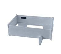 Foldable Trash Bag Frame for Outdoor Use - Compact Rubbish Support Stand, Easy Install Magnetic Lid Holder with Adhesive Fixing | Portable Garbage Organizer for Restaurant Garden Balcony Storage