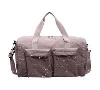Foldable Travel Bag, Duffle Bags Folding, Packable Tote Luggage, Carry Handles, Lightweight portatile, Weekender for Sports Hiking Airplane Camping Work, 25 x 45 x 21 cm, rosa, Se référer au